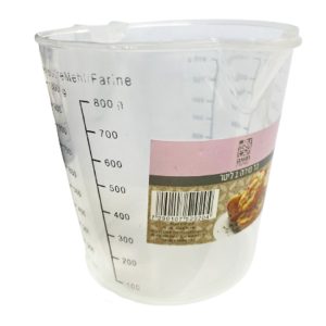 כד כוס מדידה מפלסטיק 1 ליטר