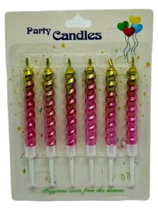 נרות-מסולסלים-ורוד-זהב-6-יח