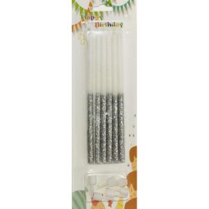 נרות-נצנצים-כסף-לבן-6-יח