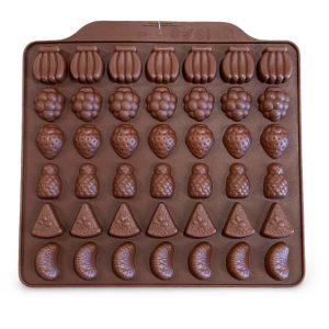 תבנית סיליקון פירות להכנת סוכריות גומי