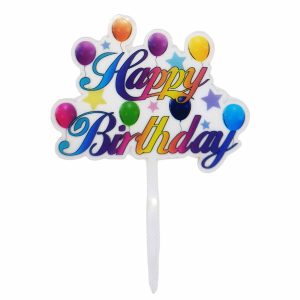 HAPPY-BITHDAY-טופר-בלונים-וכוכבים