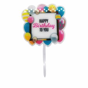 HAPPY-BITHDAY-טופר-מסגרת-בלונים