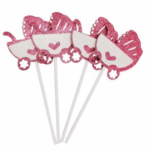 טופר-עגלת-תינוק-ורוד