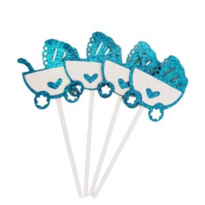 טופר-עגלת-תינוק-טורקיז